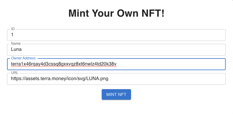 NFT Minting Application